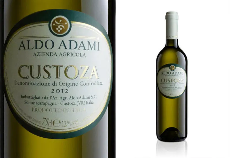 Etichetta Custoza Aldo Adami – Tradizione e identità a Verona | WIN&ART