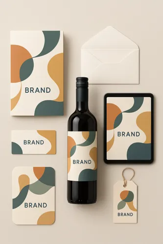 Progettazione immagine coordinata del brand a Verona per il vino | WIN&ART